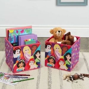 NWT 9" Set of 2 Disney Soft Storage Bins
